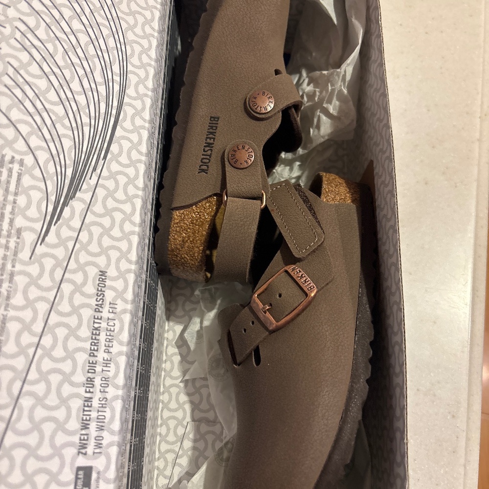 Toddler Birkenstock Tokio Mocha Boston 27 us 9